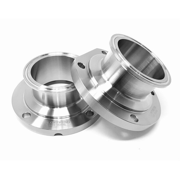 LKB Body Half 2.5" , Position 1, 316SS; Replaces Alfa Laval Part# 9611443241